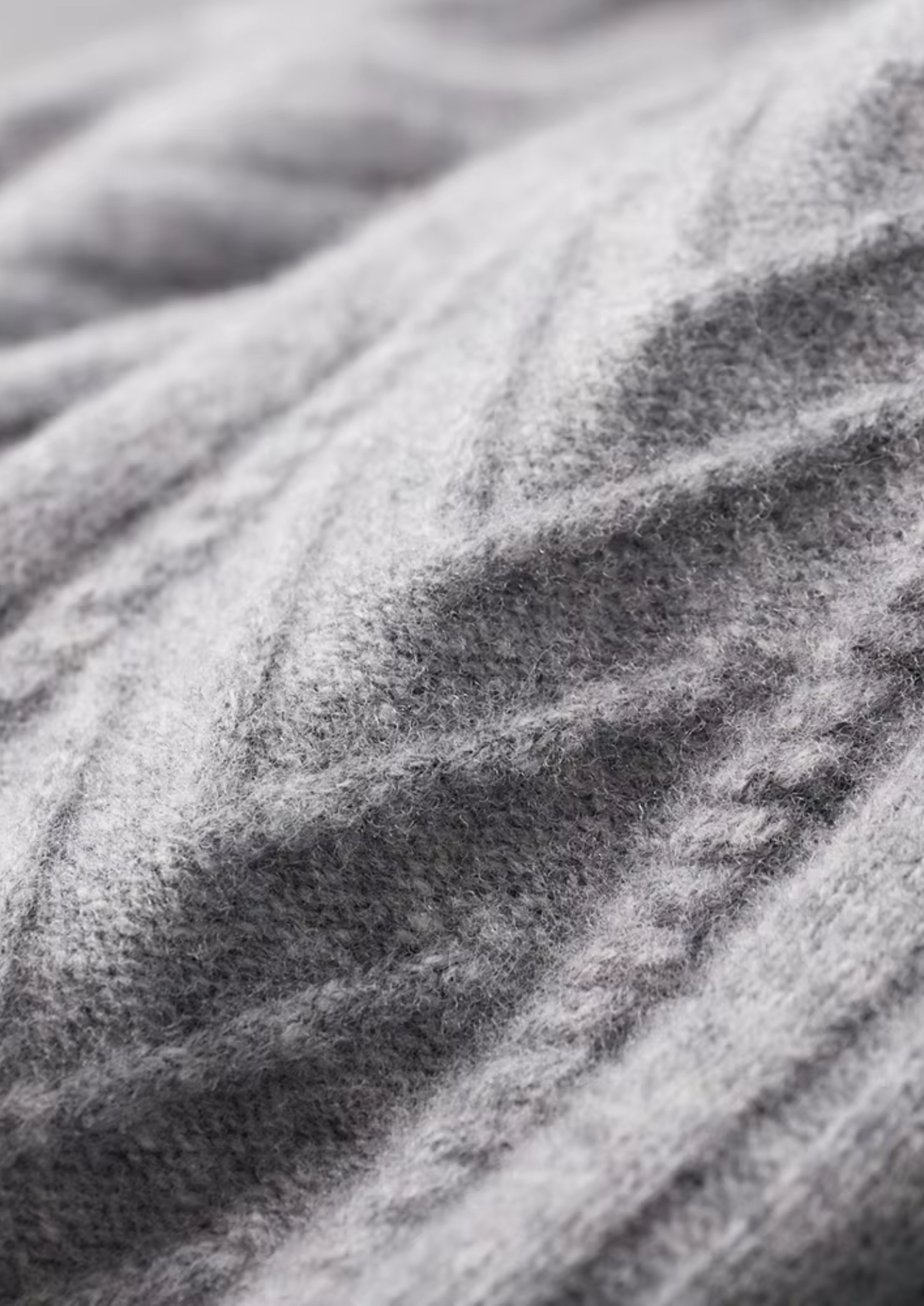 Men's Merino Wool Vertical-Pattern Zip Cardigan