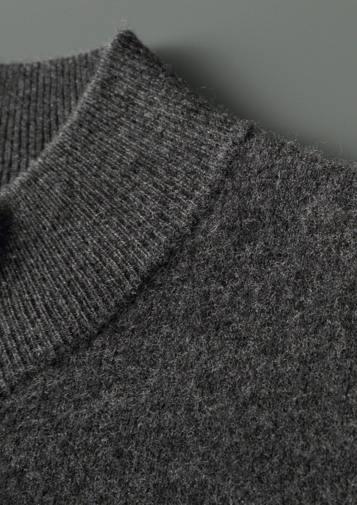 Men's Merino Wool Zip-Up Sleeveless Vest with Stand Collar
