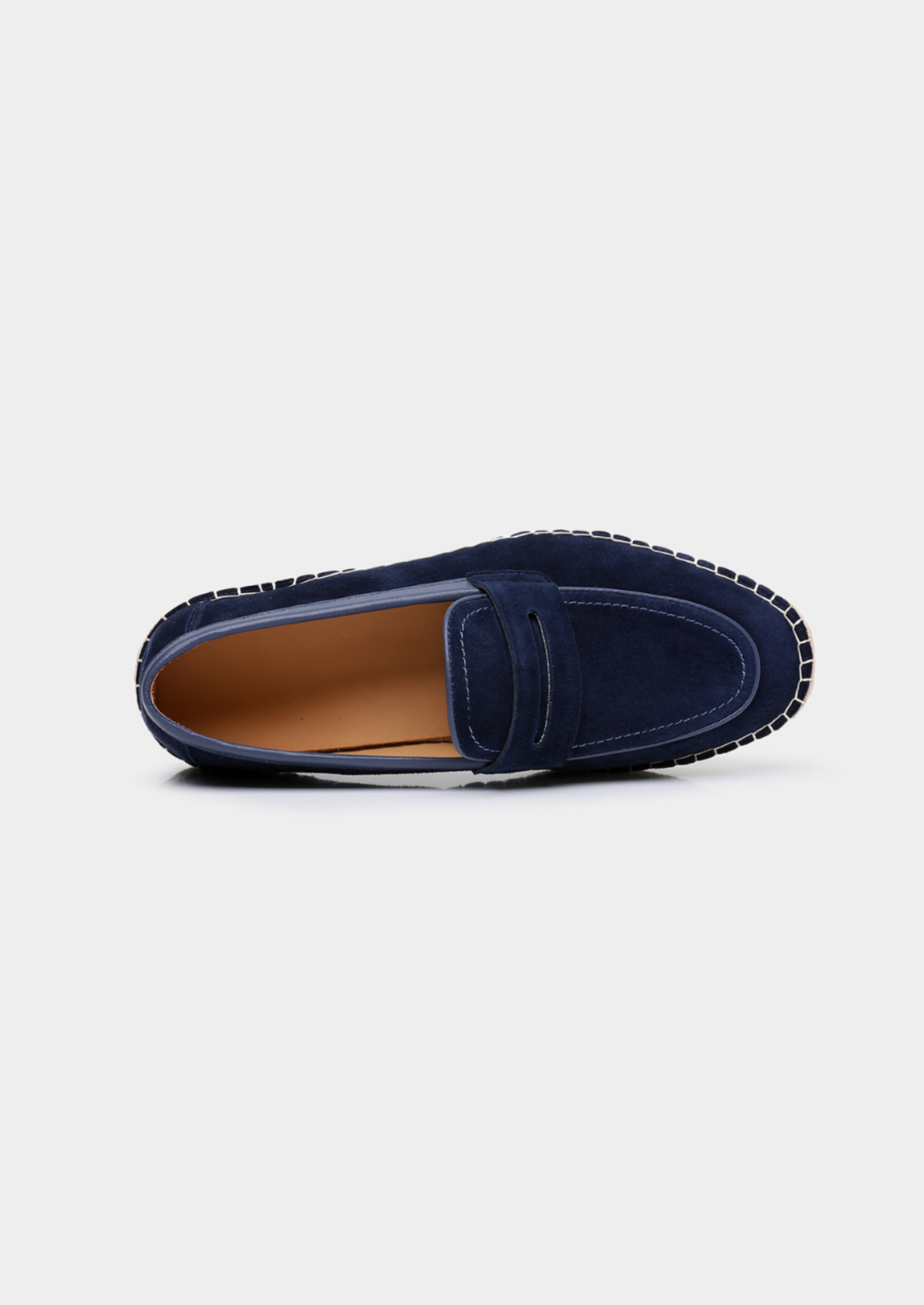 Men’s Penny Loafers with Espadrille Sole