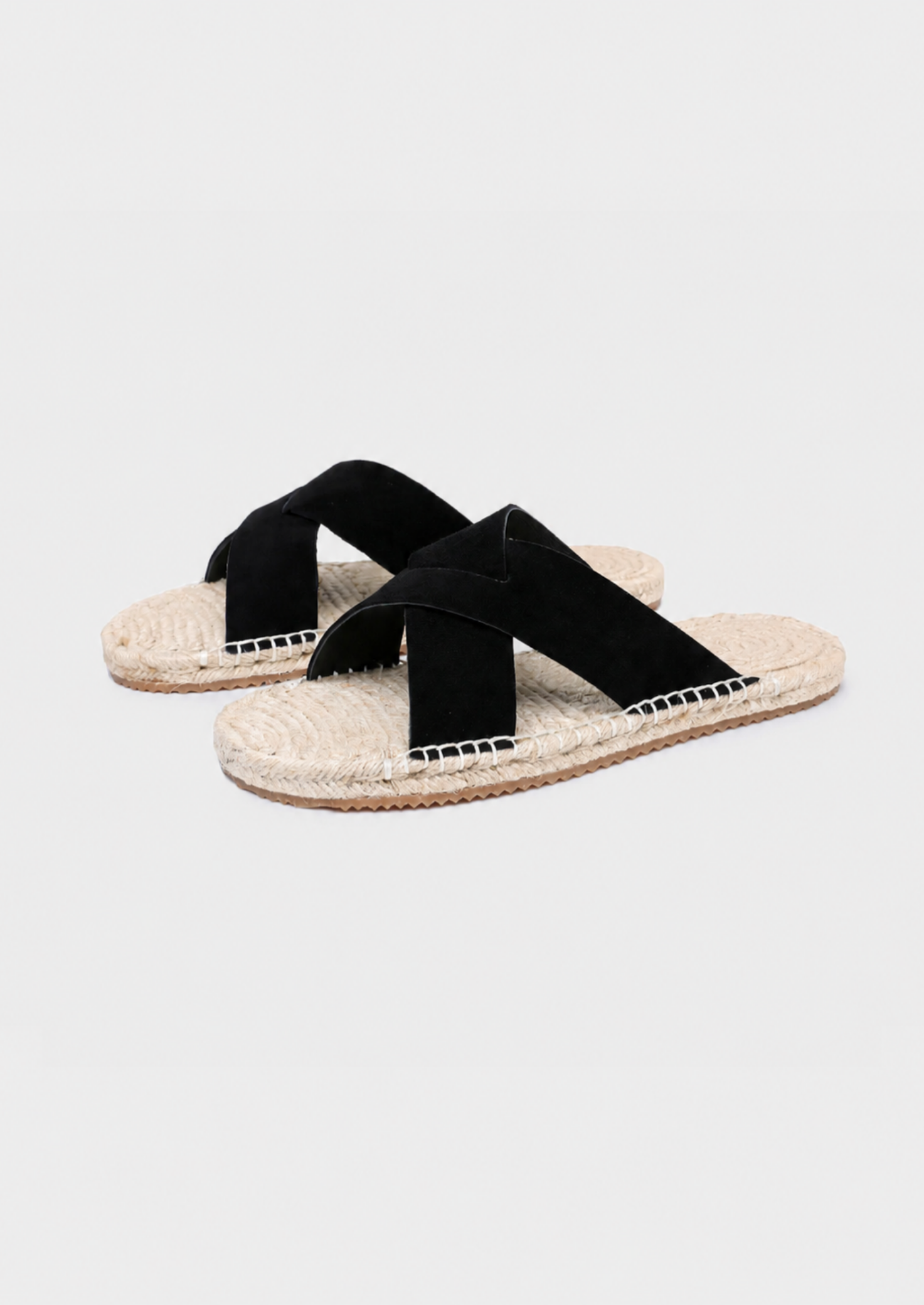 Men’s Slide Sandals with Cross Straps