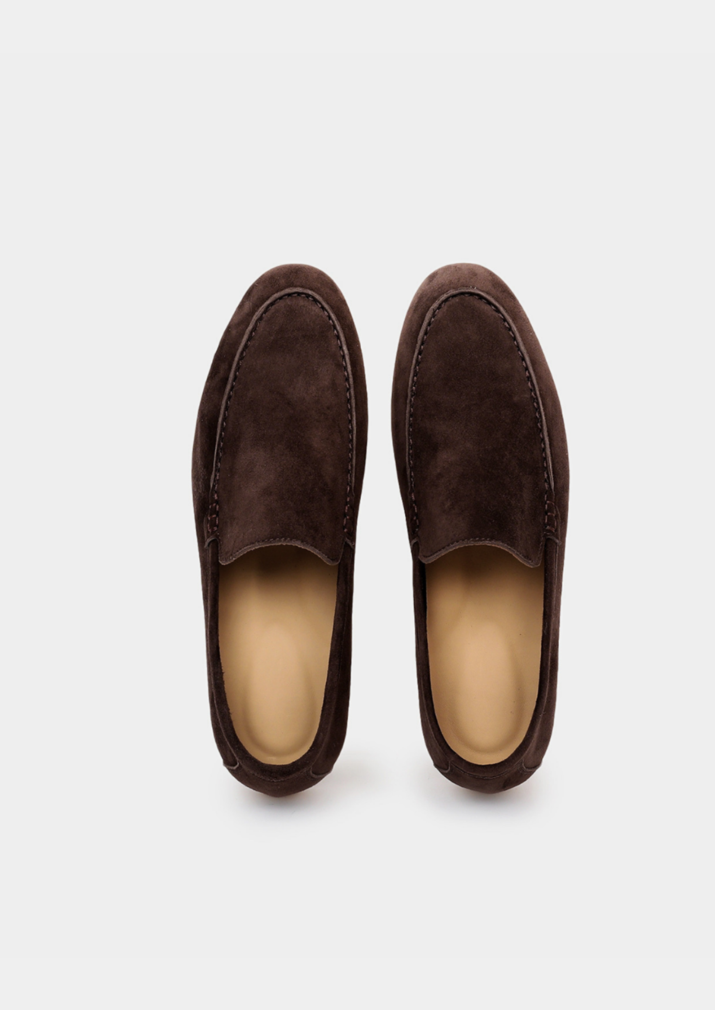 Men’s Slip-On Loafers with Contrast Sole