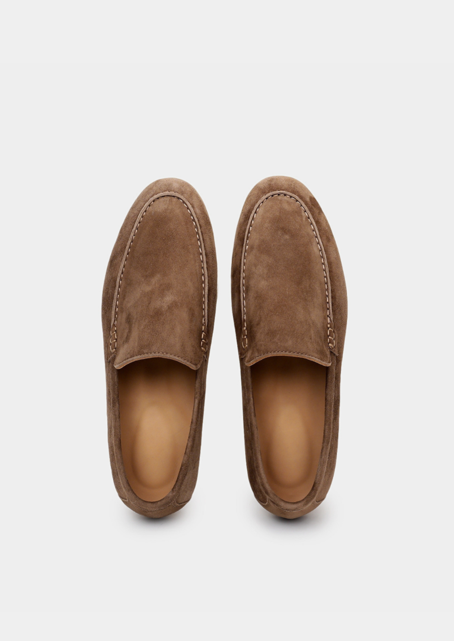 Men’s Slip-On Loafers with Contrast Sole