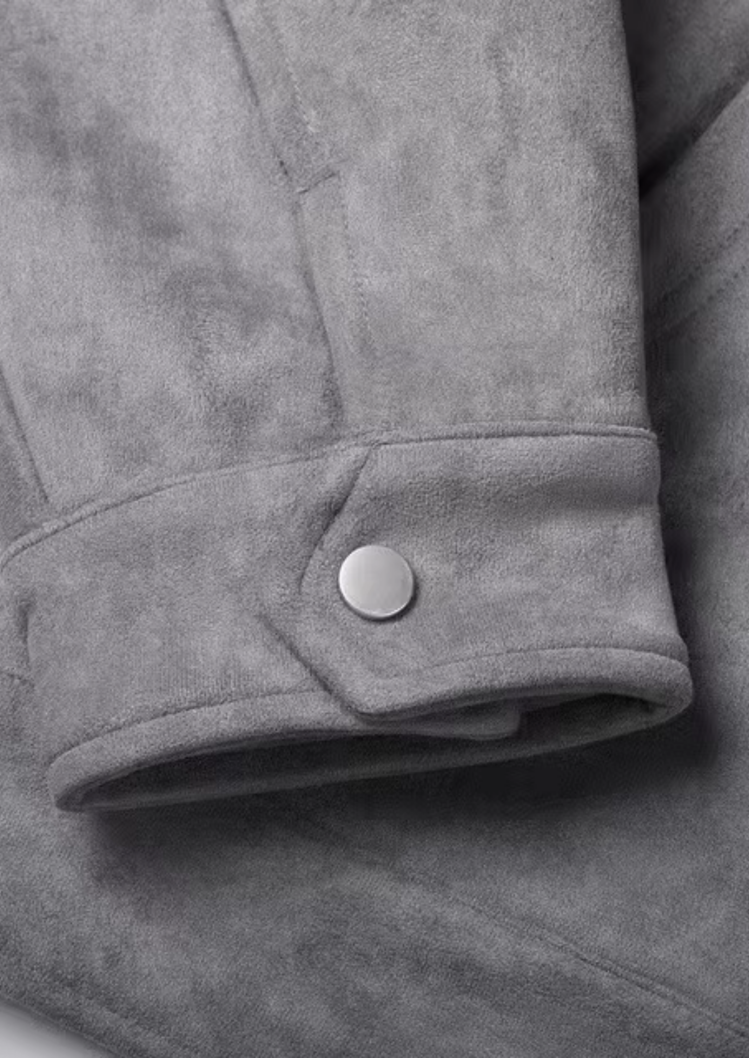 Men’s Textured Zip-Up Jacket with Four Front Pockets