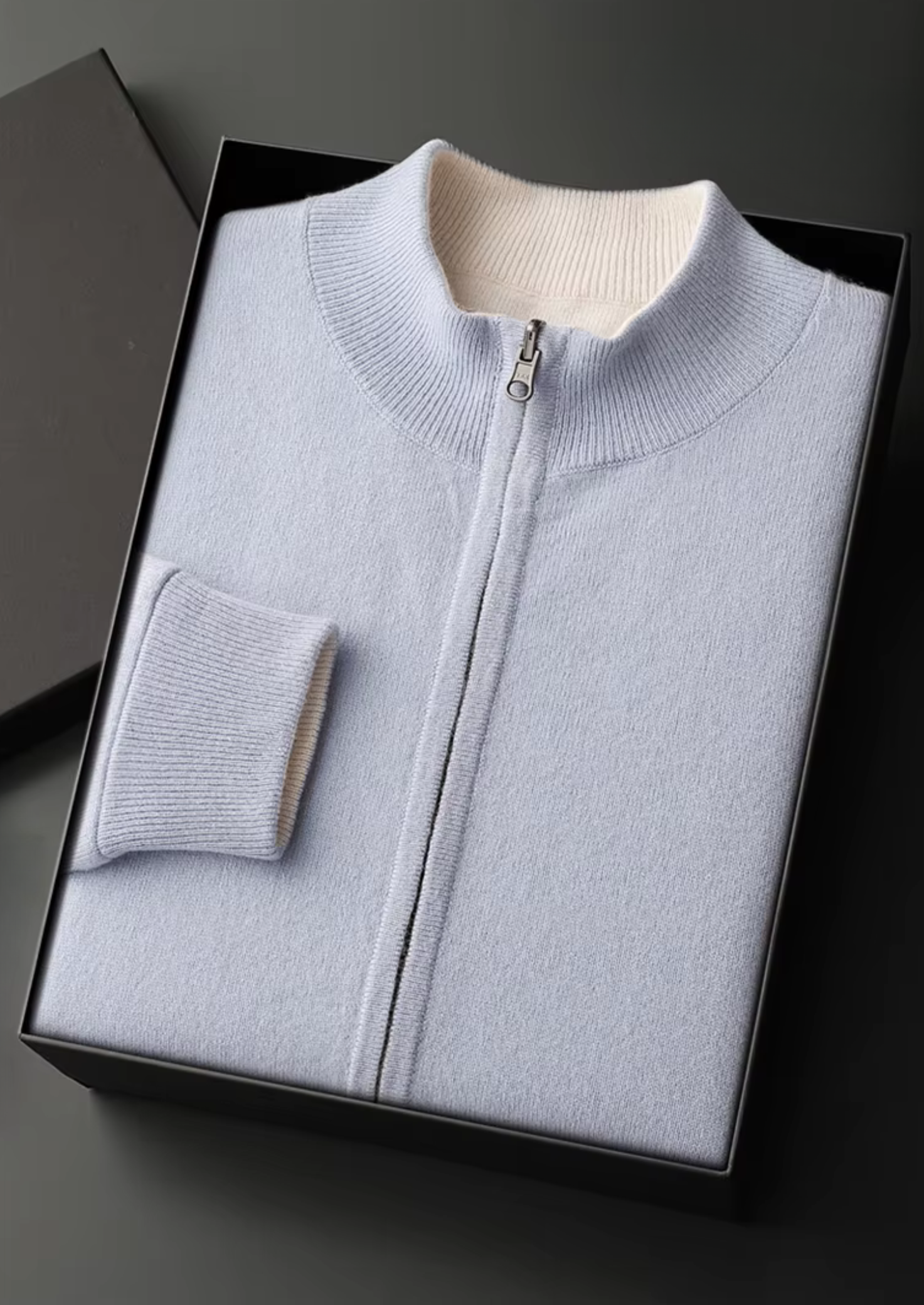 Men’s Two-Piece Zip-Up Jacket and Drawstring Pants Set