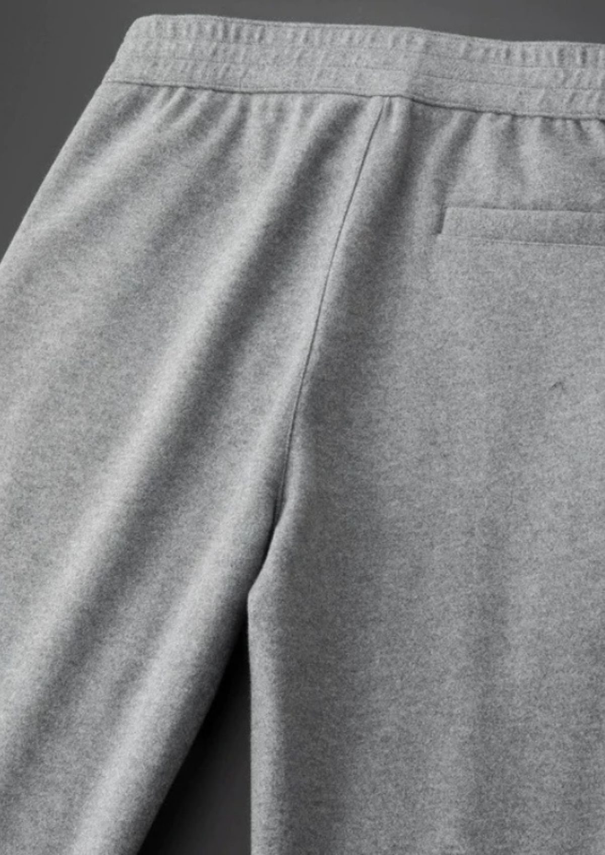 Men's Wool 2-Piece Set with Single-Breasted Jacket and Pants