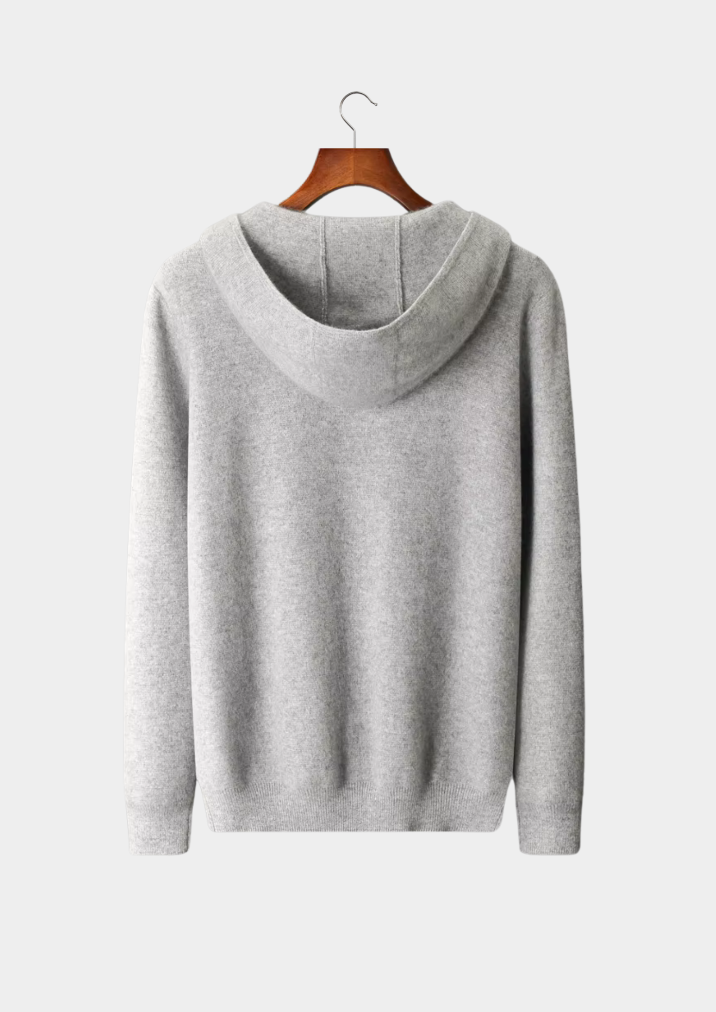 Men’s Zip Front Hoodie with Side Pockets