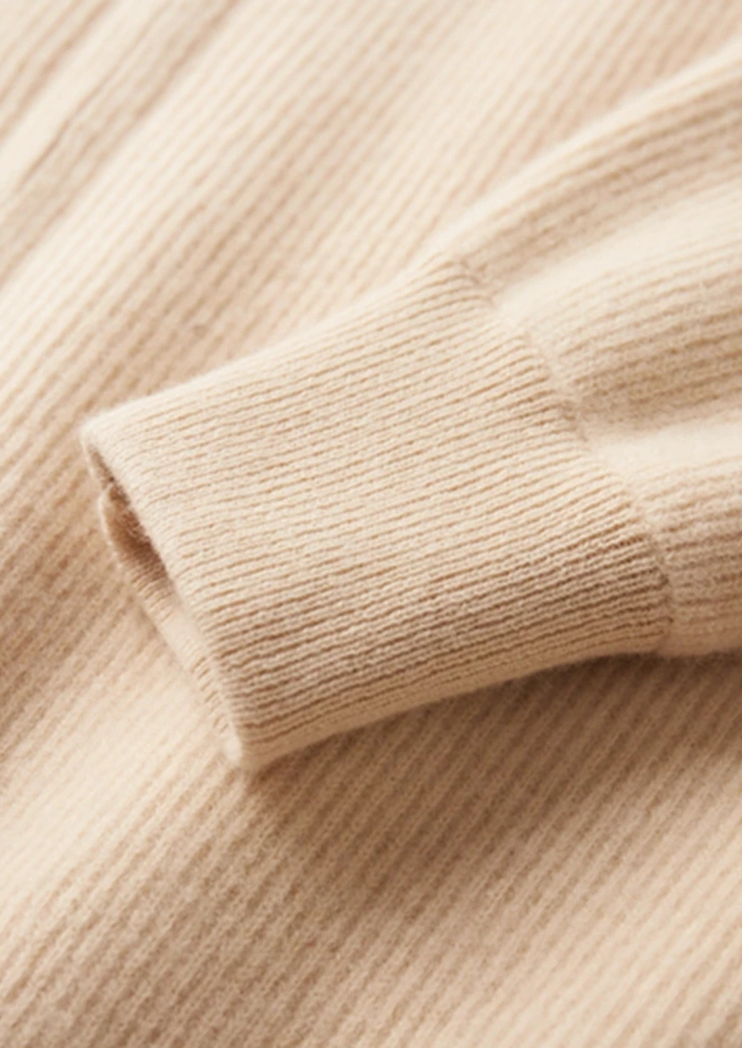 Men’s Merino Wool Full-Zip Ribbed Cardigan with Stand Collar