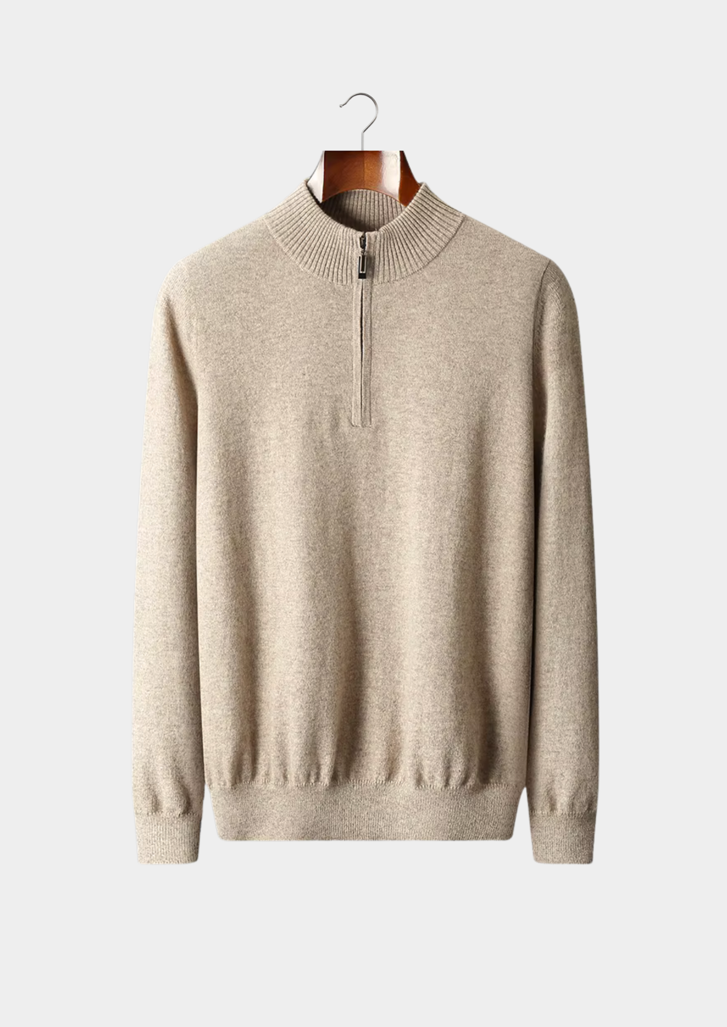 Men’s Half-Zip Knit Sweater