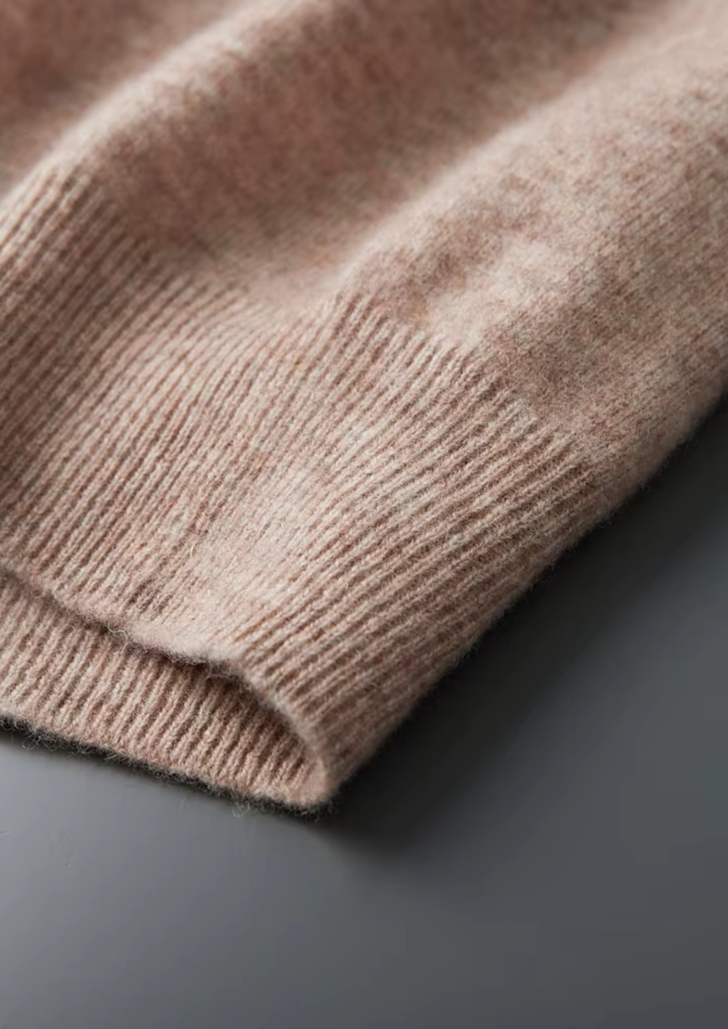 Men’s Long-Sleeve Polo Sweater with Button Placket