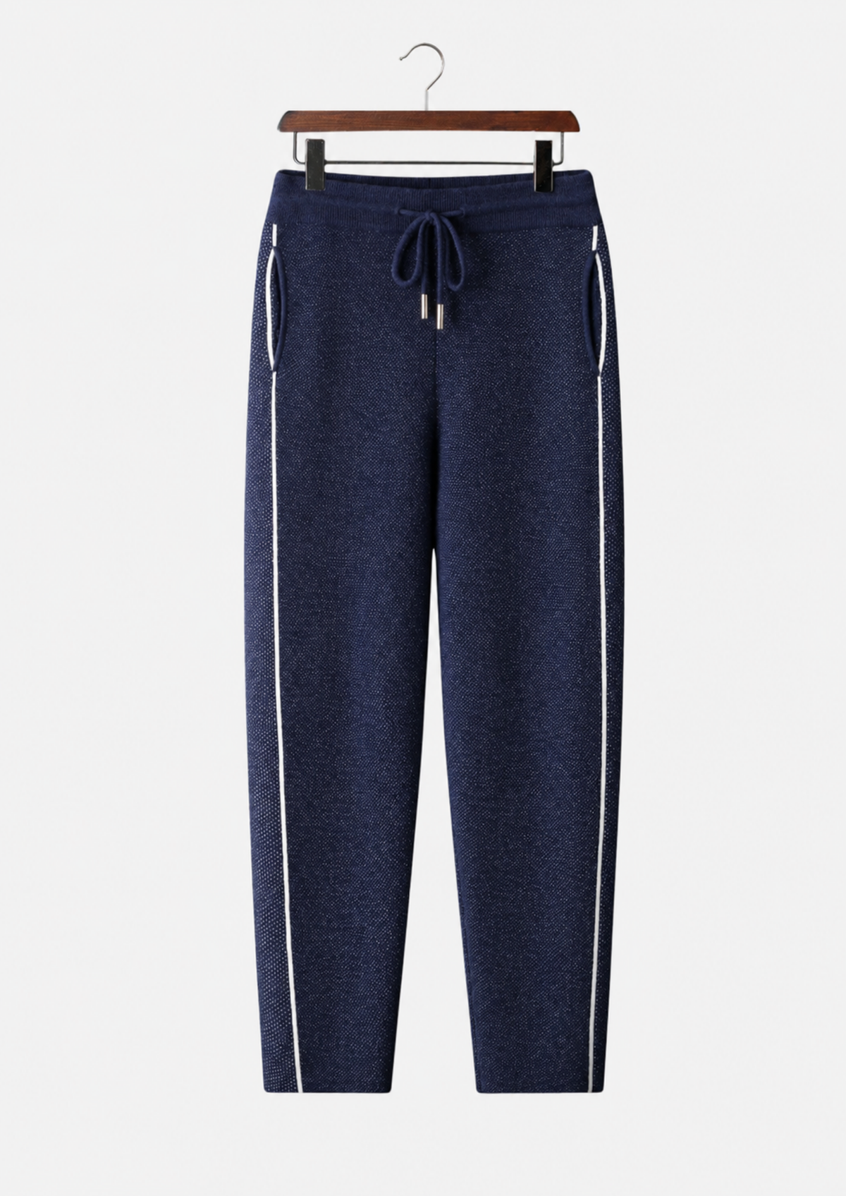Men's Merino Wool Jacquard Knit Pants