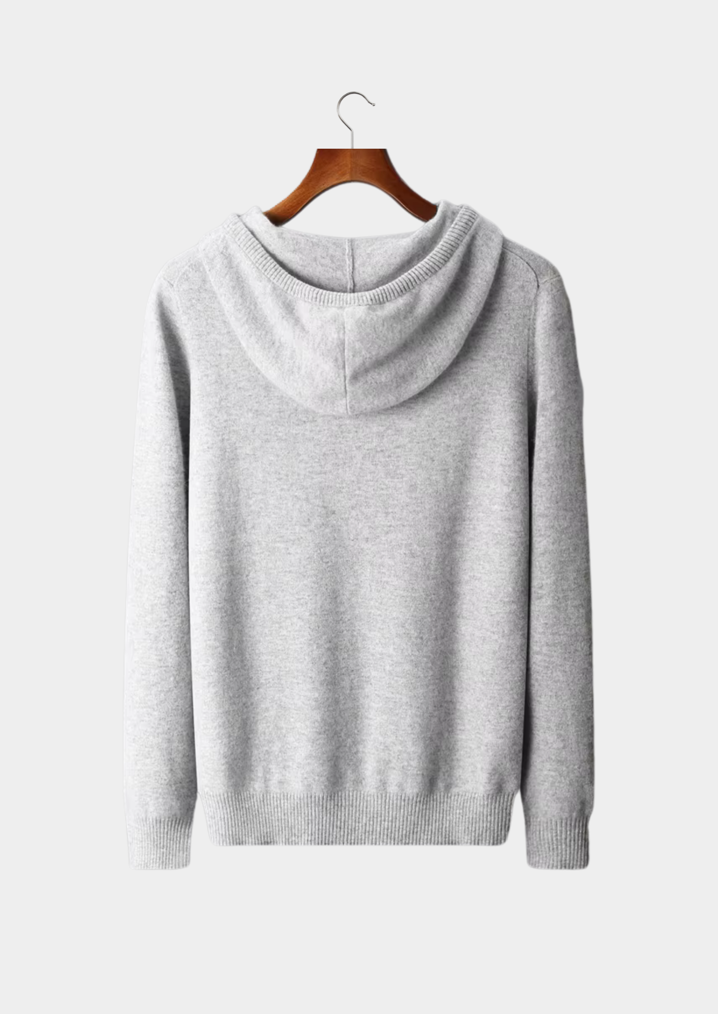 Men’s Pullover Hoodie with Drawstring and Front Pockets