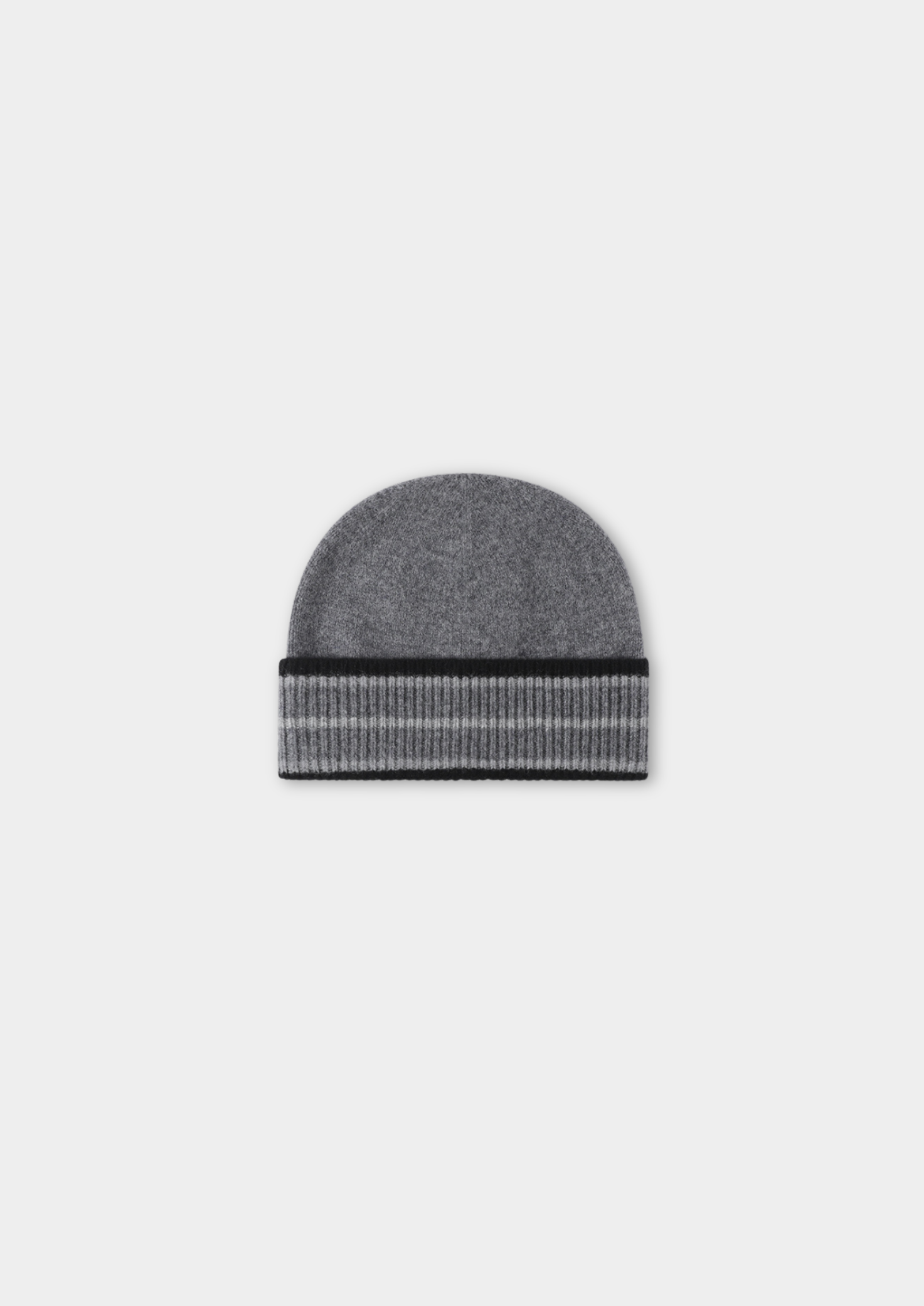 Men’s Striped Cuff Beanie