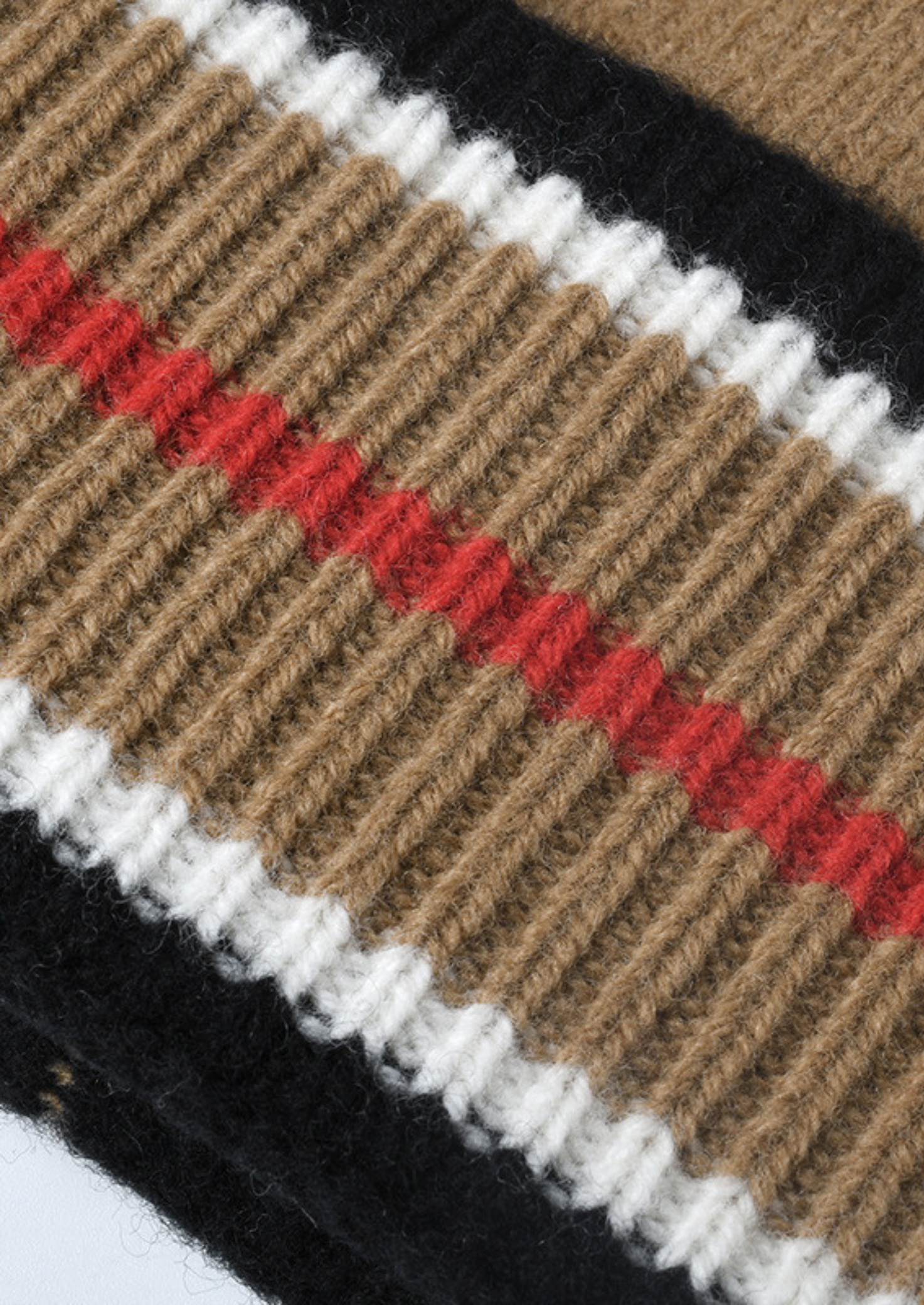 Men’s Striped Cuff Beanie
