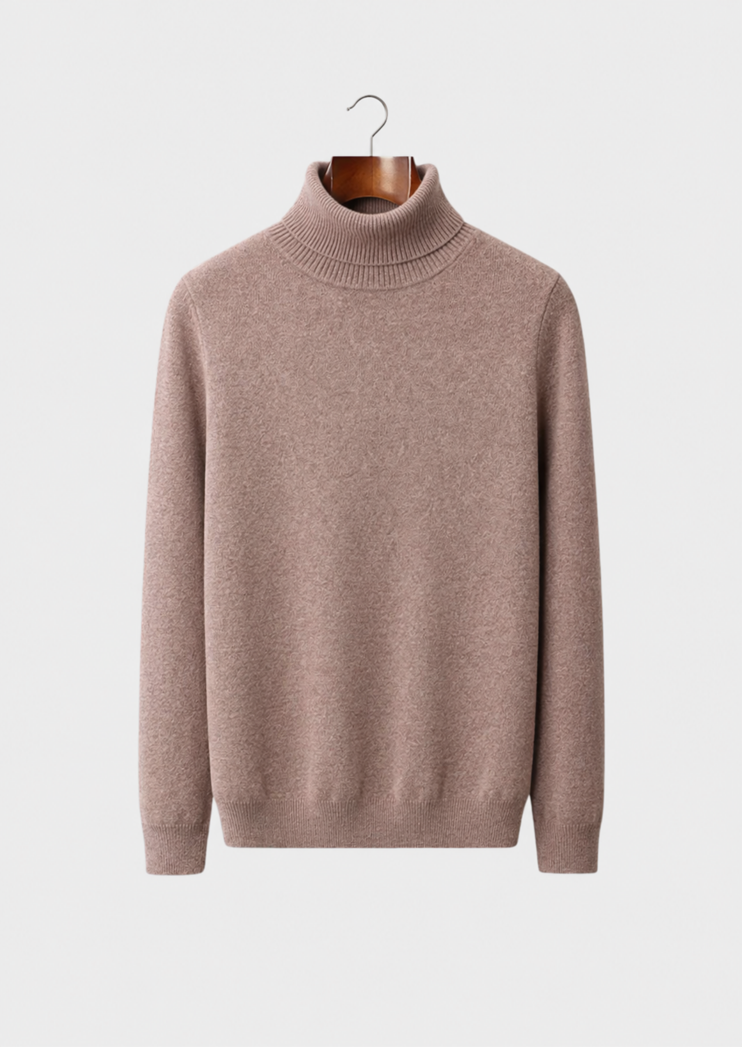 Men’s Turtleneck Sweater with Long Sleeves