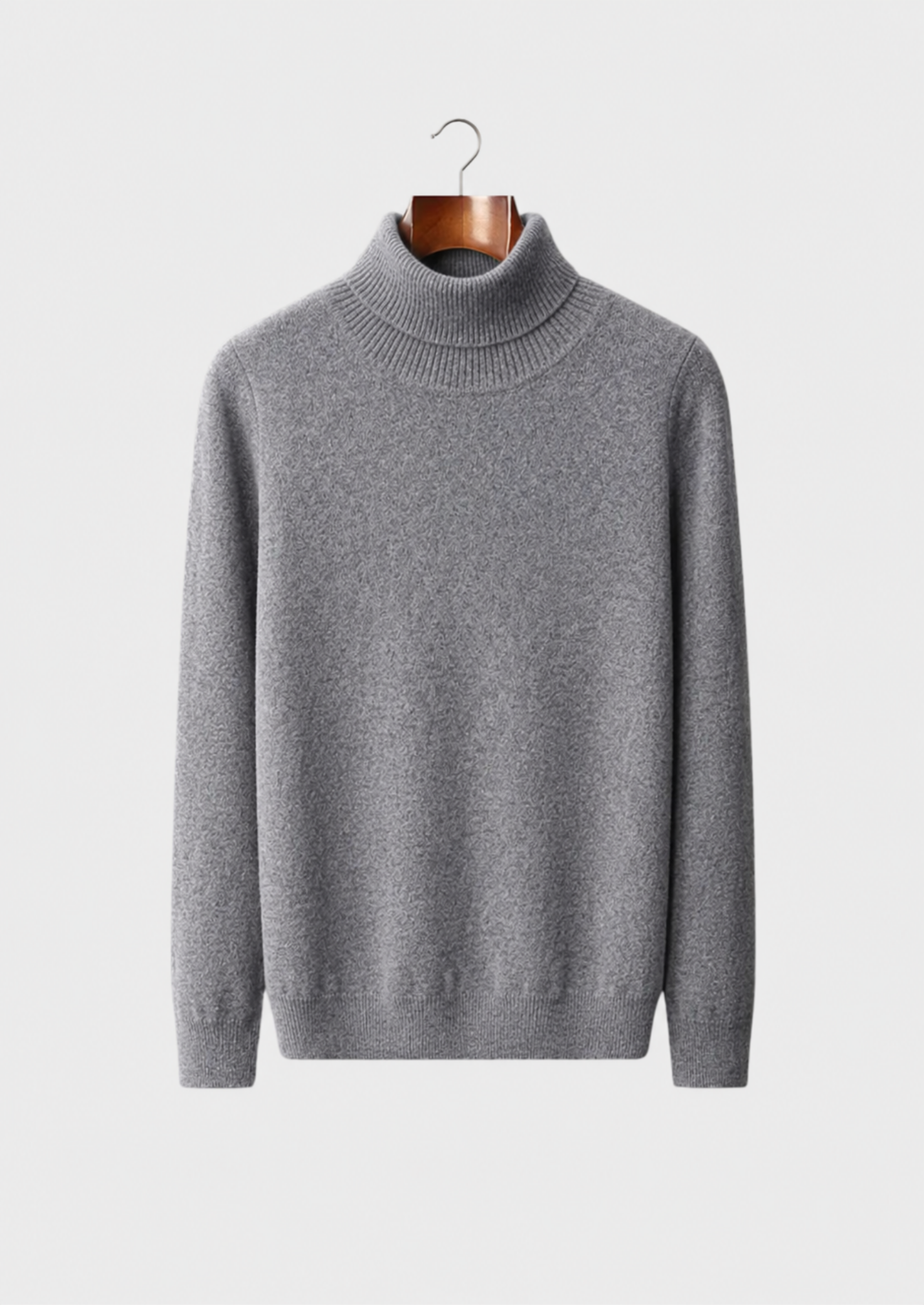 Men’s Turtleneck Sweater with Long Sleeves