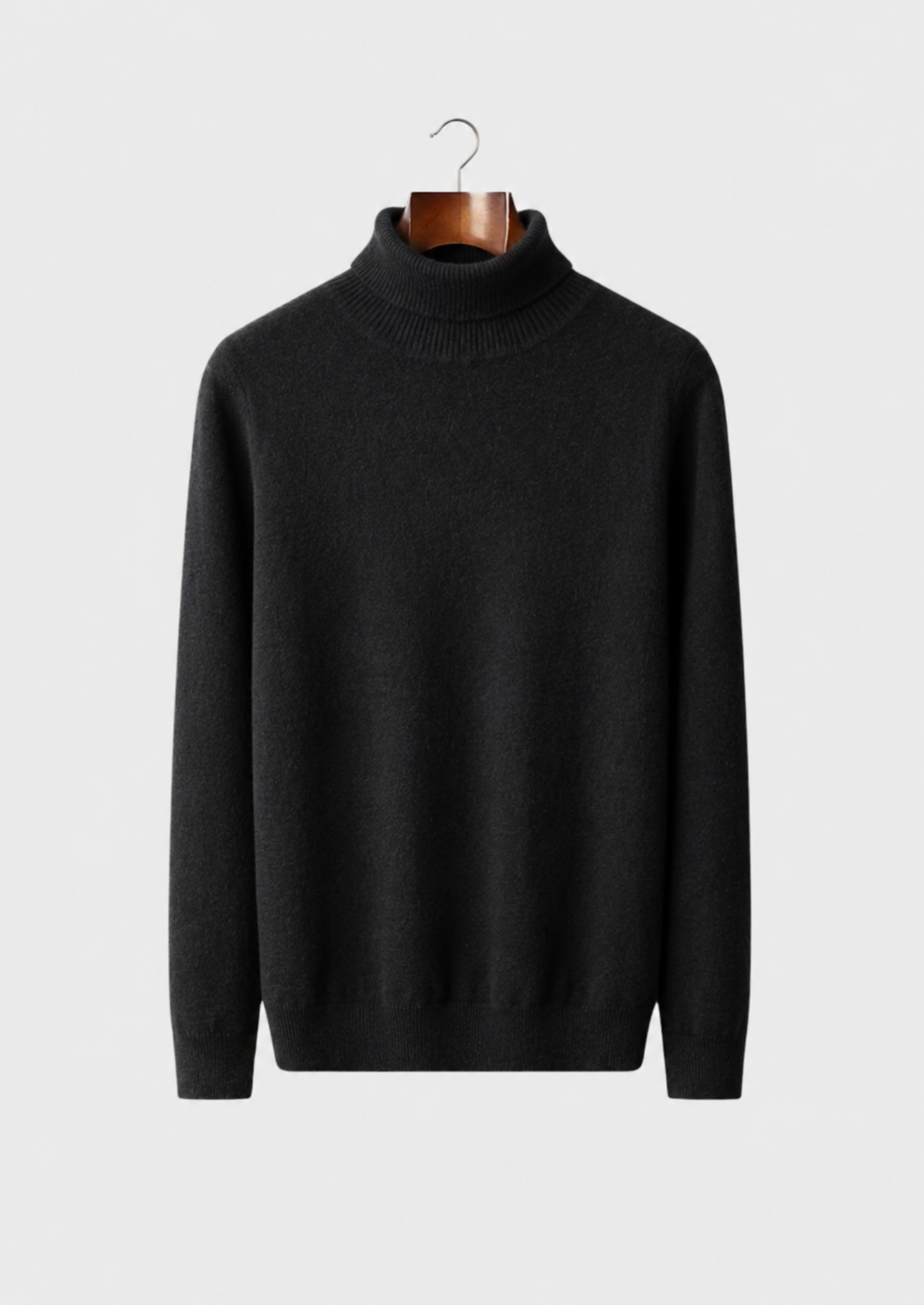 Men’s Turtleneck Sweater with Long Sleeves