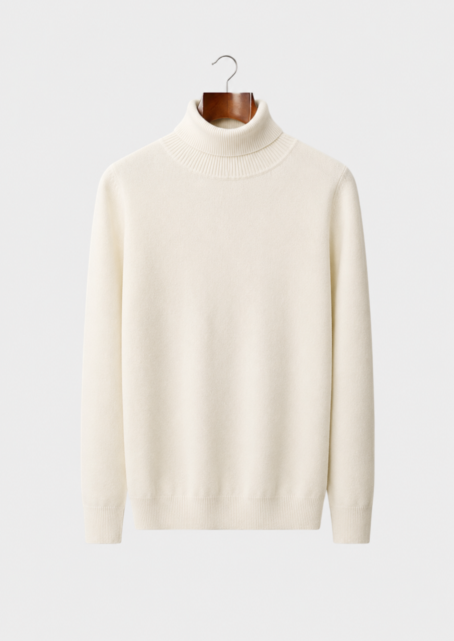 Men’s Turtleneck Sweater with Long Sleeves