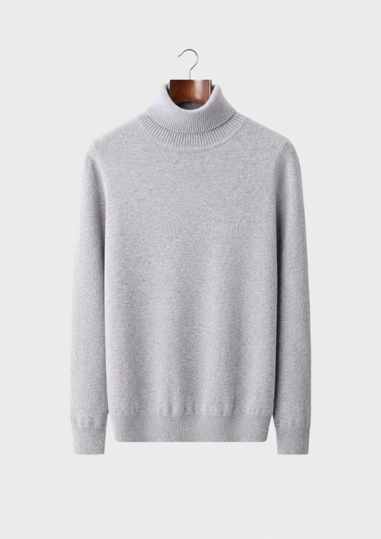 Men’s Turtleneck Sweater with Long Sleeves