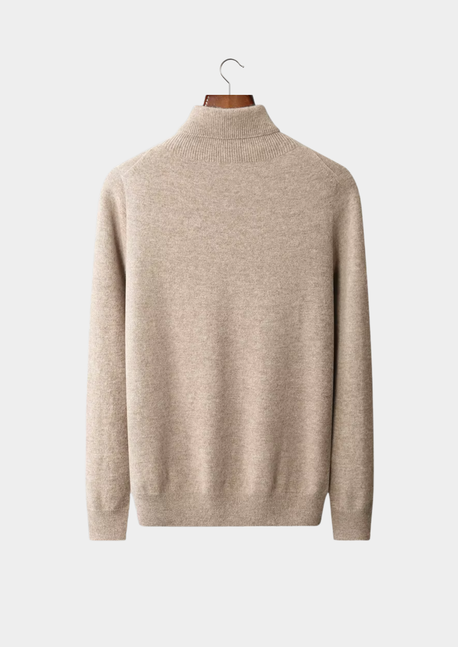 Men’s Turtleneck Sweater with Long Sleeves