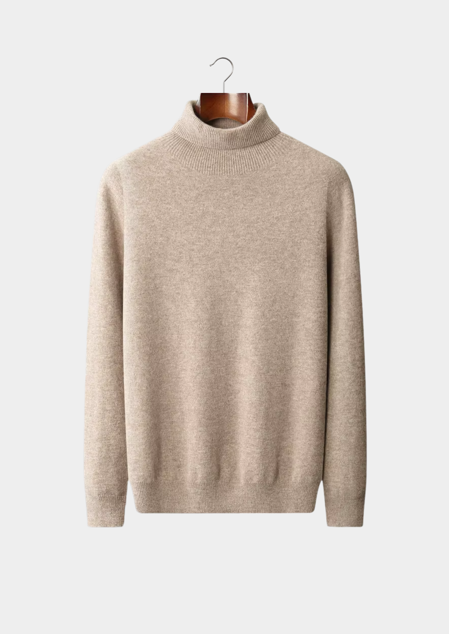 Men’s Turtleneck Sweater with Long Sleeves