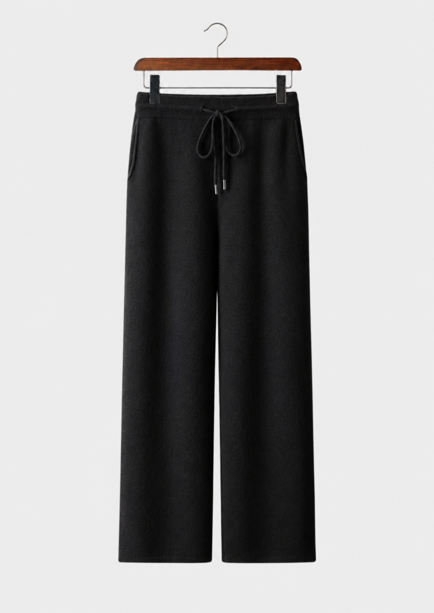 Men’s Wide-Leg Pants with Drawstring Waist